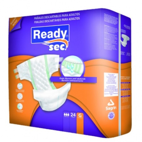 Imagen del producto: READYSEC PAÑAL ADULTO GRANDE X24 (11015)