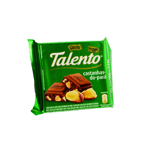 Imagen del producto: GAROTO TABLETA CON CASTAÑAS 100 GRS. (12295)
