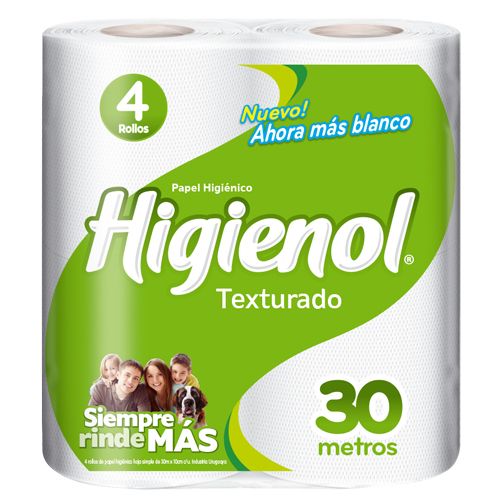 Imagen del producto: HIGIENOL TEXTURADO X4 30 M (13020)