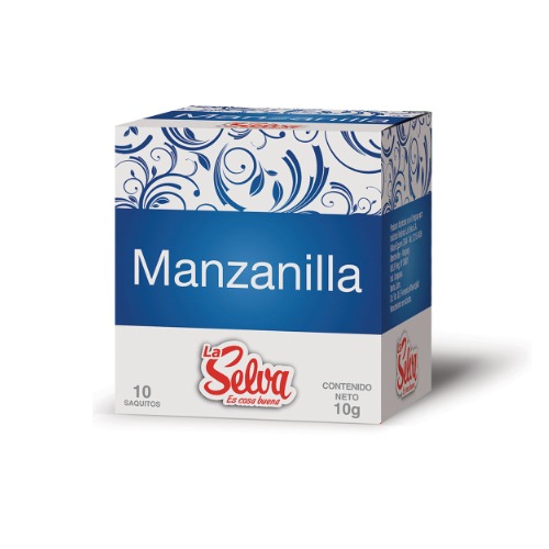 Imagen del producto: MANZANILLA 10 SAQUITOS LA SELVA (13479)