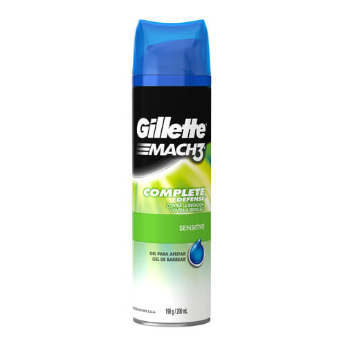 Imagen del producto: GILLETTE MACH3 GEL SENSITIVE 198 GRS. (13598)