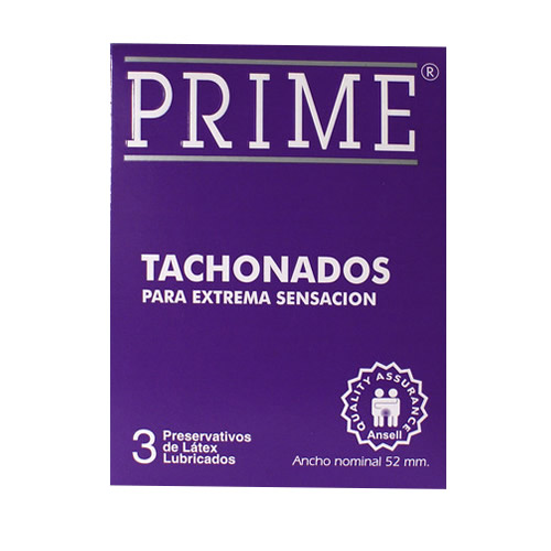Imagen del producto: PRIME PRESERVATIVO TACHONADO X3 (13835)