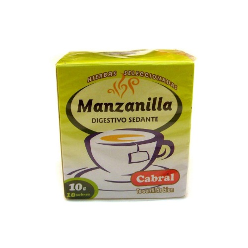 Imagen del producto: MANZANILLA CABRAL 10 SAQUITOS (13965)