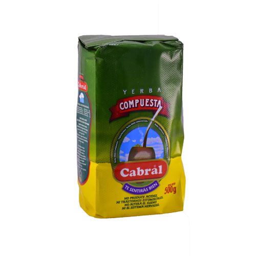 Imagen del producto: YERBA COMPUESTA  500GRS CABRAL (15718)