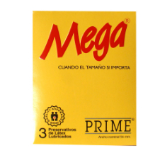 Imagen del producto: PRIME PRESERVATIVO MEGA X3 (15900)