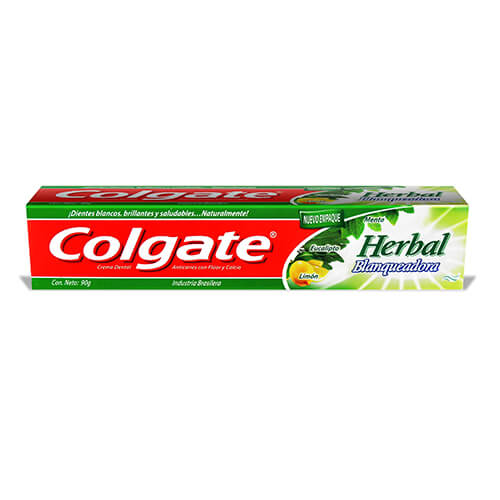 Imagen del producto: COLGATE HERBAL BLANQUEADORA 90 GRS. (21379)