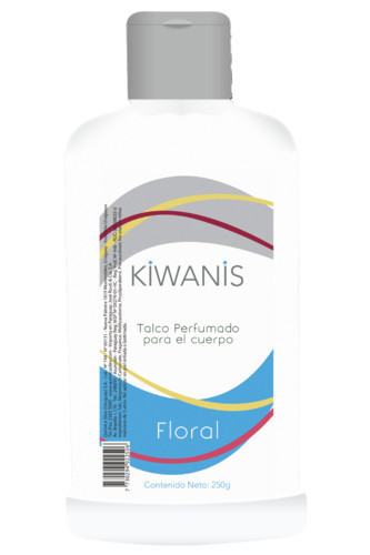 Imagen del producto: KIWANIS TALCO PERFUMADO FLORAL 250 G (23534)