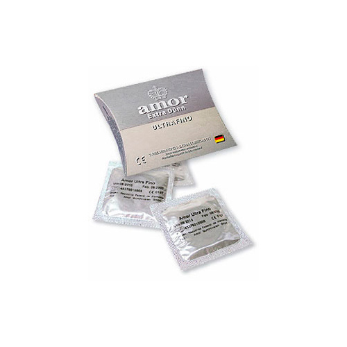 Imagen del producto: AMOR PRESERVATIVO ULTRAFINO GRIS X3 (24352)