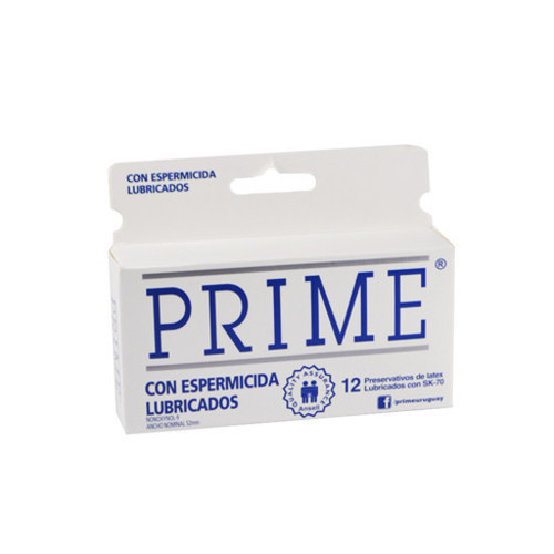 Imagen del producto: PRIME PRESERVATIVO CON ESPERMICIDA X12 (25533)