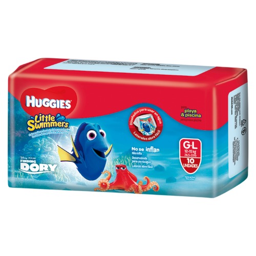 Imagen del producto: LITTLE SWIMMERS PAÑALES G X10 (28488)