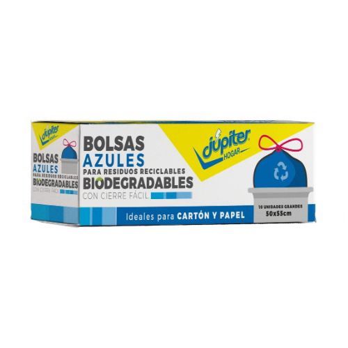 Imagen del producto: JUPITER BOLSA AZUL RESIDUO 50X55   (286571)