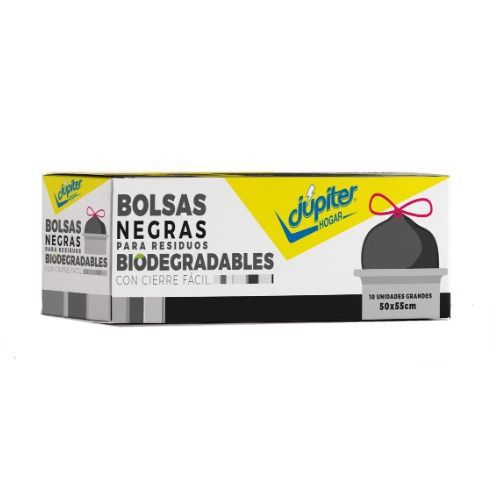 Imagen del producto: JUPITER BOLSA NEGRA RESIDUO 50X55   (286572)