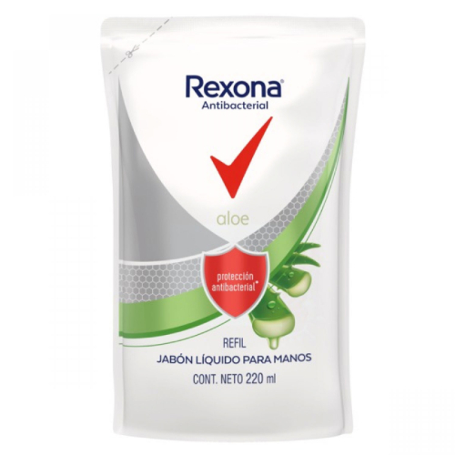 Imagen del producto: REXONA JAB LIQ MANOS ANTIB ALOE REF 220M (292578)