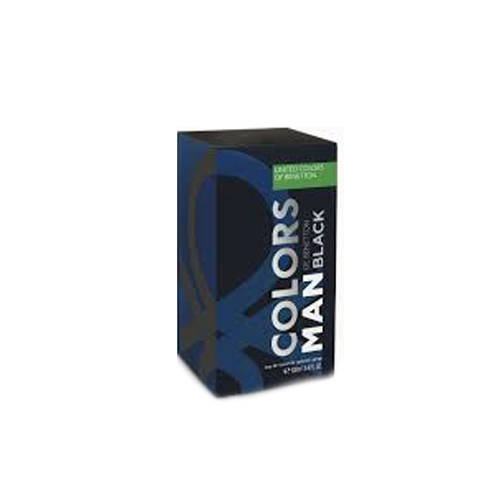 Imagen del producto: BENETTON BLACK MAN EDT 100 ML  (296315)