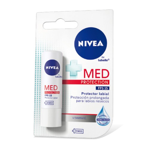 Imagen del producto: NIVEA LIP MED PROTECTOR F15 4.8GRS (30300)