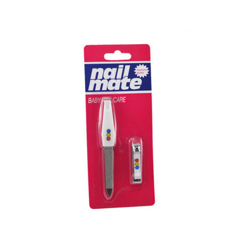 Imagen del producto: NAIL MATE SET BEBE X 2 PIEZAS BLISTER (30874)