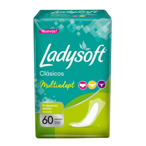 Imagen del producto: LADYSOFT PROTECTOR DIARIO MULTIADAPT X60 (312840)