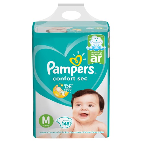 Imagen del producto: PAMPERS C. SEC FORTE BAG  M X 148 (324466)