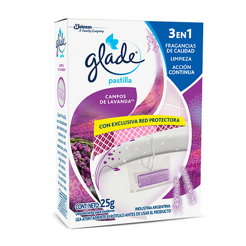 Imagen del producto: GLADE PASTILLA LAVANDA 25 G (32966)