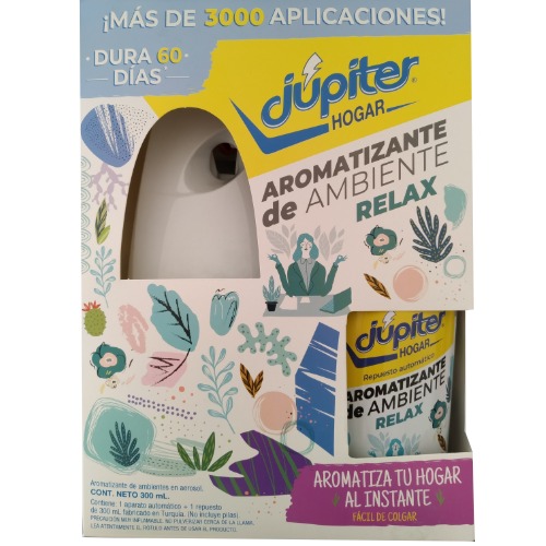 Imagen del producto: JUPITER APARATO+REFILL AROMA RELAX (331288)