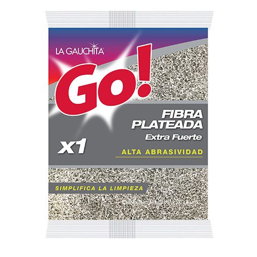 Imagen del producto: FIBRA GO PLATEADA EXTRA FUERTE (332498)