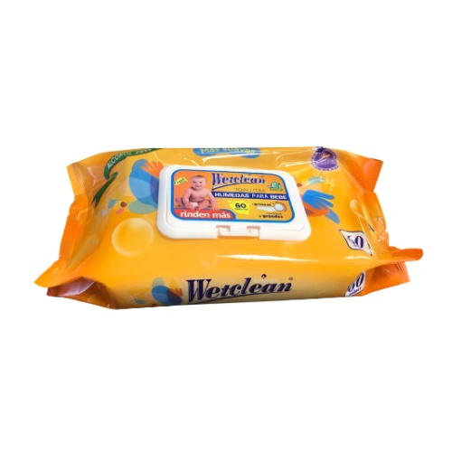 Imagen del producto: WETCLEAN TOALLITAS HUMEDAS X 60 (336101)