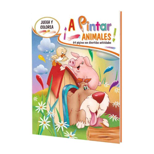 Imagen del producto: A JUGAR CON ANIMALES(LEE Y COLOREA) (348113)