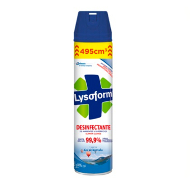 Imagen del producto: LYSOFORM AERO AIRE DE MONTANA 495ML (352415)