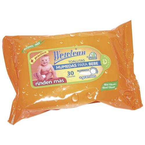 Imagen del producto: WETCLEAN TOALLITAS X 30 (37929)