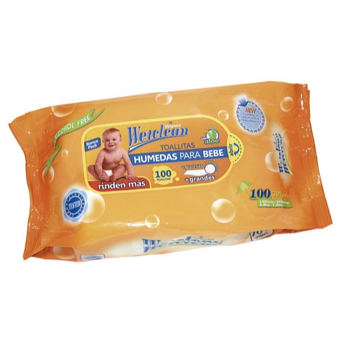 Imagen del producto: WETCLEAN TOALLITAS X100 (37931)