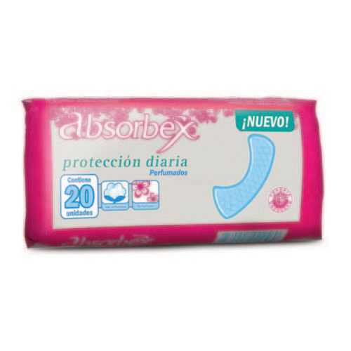 Imagen del producto: ABSORBEX PROTECTOR DIARIO PERFUMADO X20 (38248)