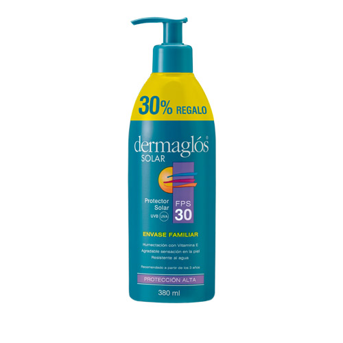 Imagen del producto: DERMAGLOS SOLAR F30 X 380 ML (398628)