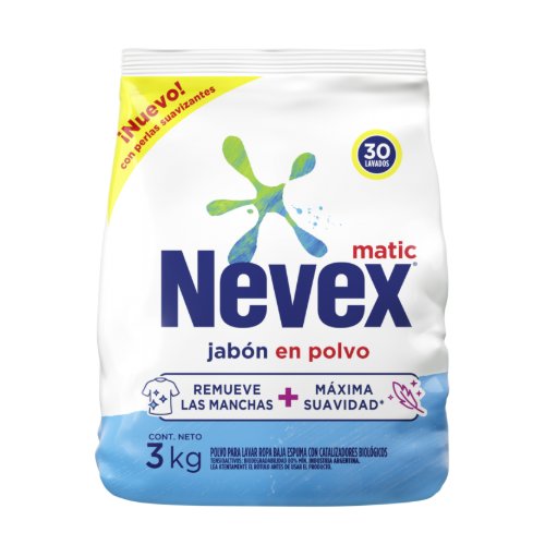 Imagen del producto: NEVEX JABON POLVO ROPA CLÁSICO 3K (43144)
