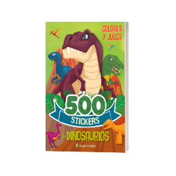 Imagen del producto: 500 STICKERS - DINOSAURIOS (451676)