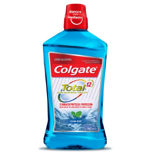 Imagen del producto: COLGATE TOTAL 12 ENJUAGUE CLEAN MINT 1L (466394)