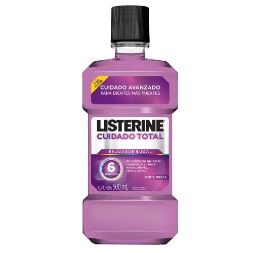 Imagen del producto: LISTERINE CUIDADO TOTAL 500 ML. (51007)