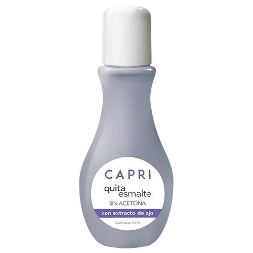 Imagen del producto: CAPRI QUITAESMALTE AJO 130 ML. (52834)