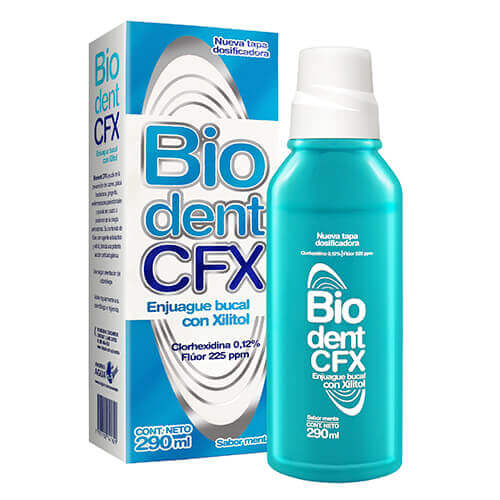 Imagen del producto: BIODENT CFX ENJUAGUE BUCAL 290 ML. (55767)