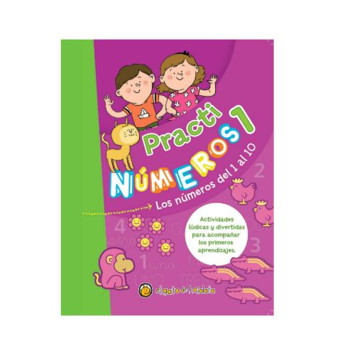 Imagen del producto: PRACTINUMEROS 1- LOS NUMEROS DEL 1 AL 10 (576372)