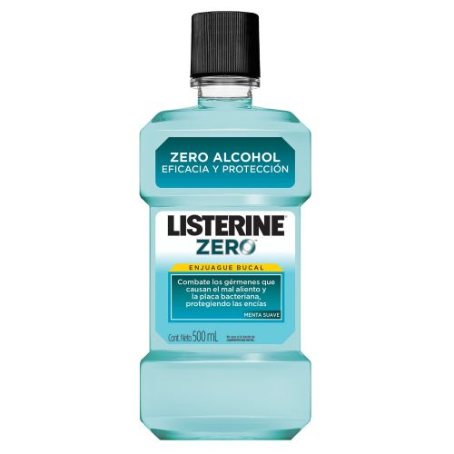 Imagen del producto: LISTERINE ZERO MENTA SUAVE 500 ML. (58990)