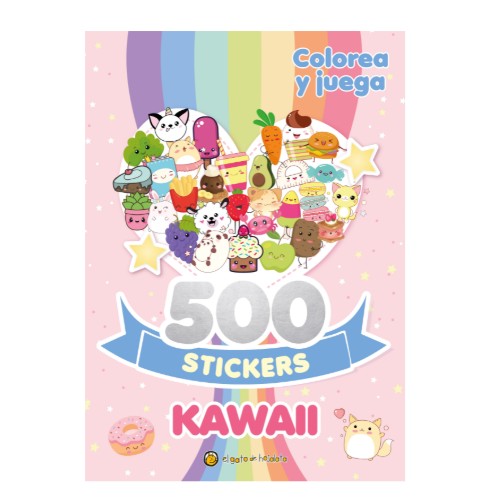 Imagen del producto: 500 STICKERS - KAWAIIS (590220)