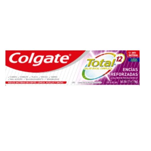 Imagen del producto: COLGATE TOTAL 12 ENCIAS REFORZADAS 30G (620679)