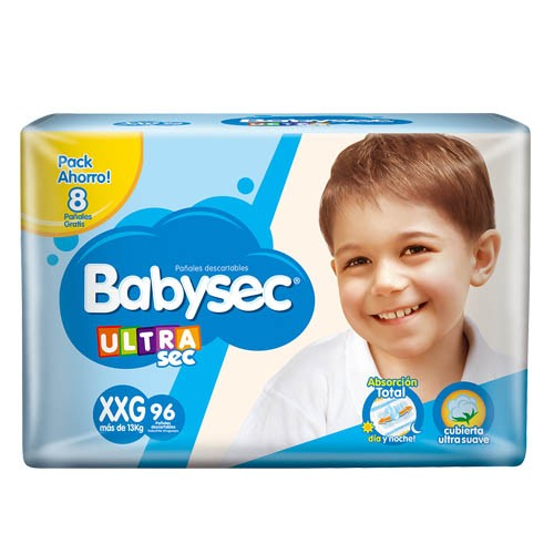 Imagen del producto: BABYSEC ULTRA SUPER EXTRA EXTRA GRA X96 (66020)