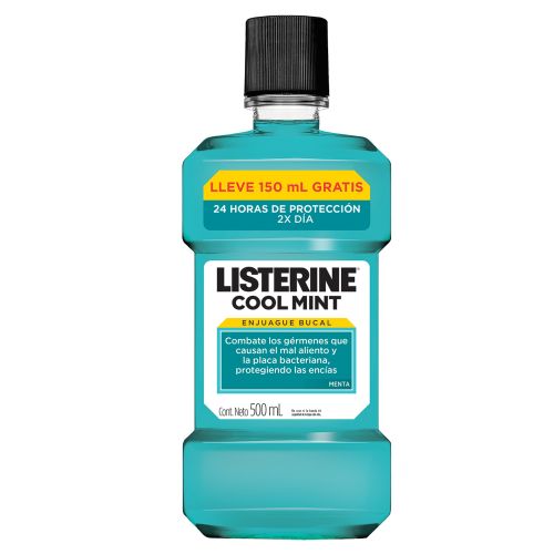 Imagen del producto: LISTERINE COOL MINT 500X350 ML. (68594)
