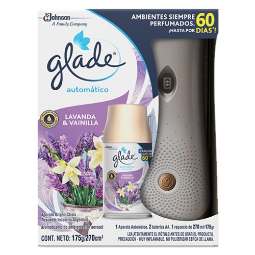 Imagen del producto: GLADE AUTOMATICO 3EN1 AP. LAV VAINILLA (70018)