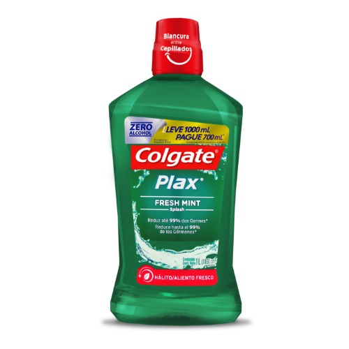 Imagen del producto: COLGATE PLAX ENJUAGUE FRESH MINT 1LT. (70294)