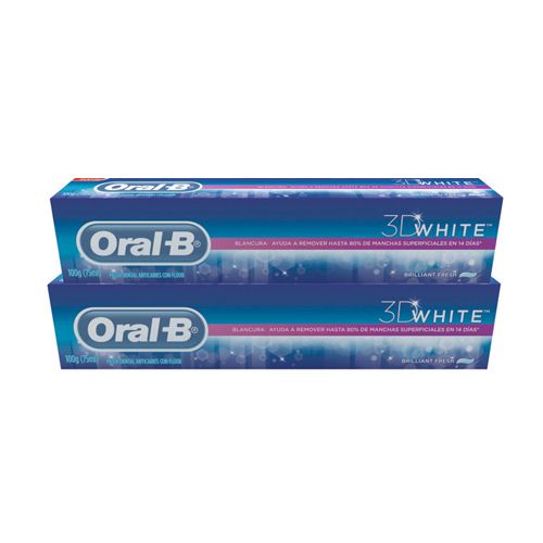 Imagen del producto: ORAL B PASTAS 3D WHITE X2 (78560)