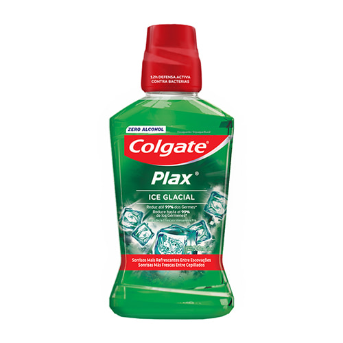 Imagen del producto: COLGATE PLAX GLACIAL 500X350 ML (84059)