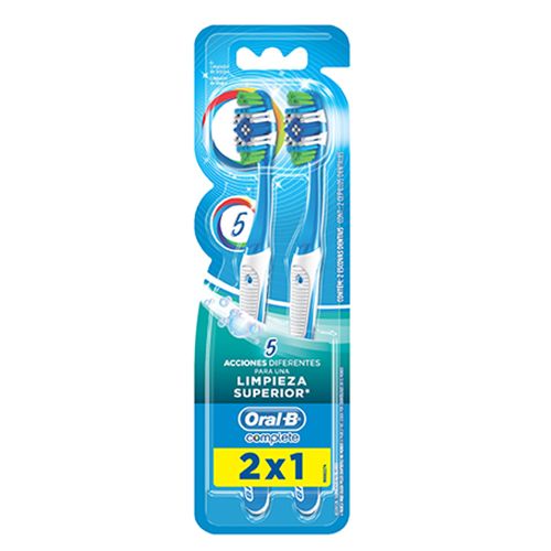 Imagen del producto: ORAL B CEPILLO COMPLETE 5 ACC 2X1 (84970)