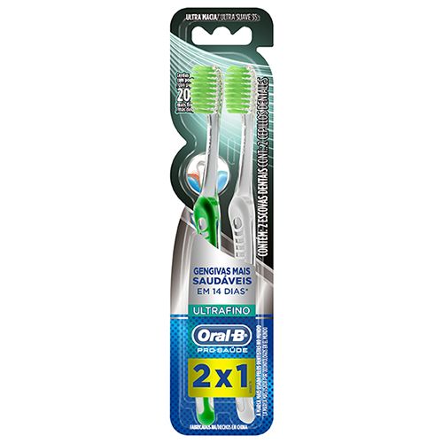 Imagen del producto: ORAL B CEPILLO ULTRA FINO PRO SALUD 2X1 (84972)